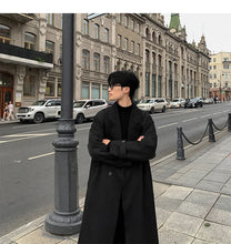 Load image into Gallery viewer, Korean Inspired Long Windbreaker
