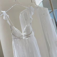 Load image into Gallery viewer, Elegant Lace Nighty Robe Set
