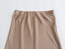 Load image into Gallery viewer, Satin Skirt Woman Premium Edition
