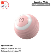 Load image into Gallery viewer, iLMH 1/2 PCS Cat Interactive Ball Toy Automatic Rolling Ball Faux Tail Rechargeable Smart Pet Electric Toy Pet Toy Imitate Mouse
