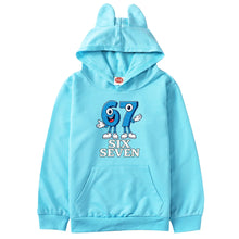 Load image into Gallery viewer, Kids Cat Ears Cartoon Hoodie
