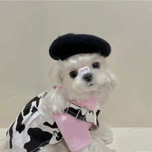 Load image into Gallery viewer, Pets Dog Hat Accessories Pets Grooming Dress Up Cap Cute Beret Mini Decorative Cat Headwear Puppy Painter Felt Hat
