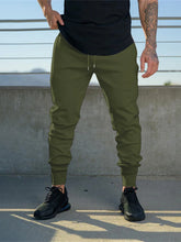 Load image into Gallery viewer, Black Men Sports Pants Running Trousers Workout Jogging Long Pants Gym Sport Joggers for Men Fitness Sweatpants Tracksuits
