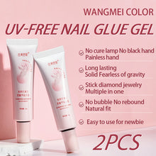 Load image into Gallery viewer, PERFECT COLOR,15ml,nail glue,nail stuff,press on nails,nail art,Quick Drying, Semi Solid, Long Lasting, No UV Light Needed
