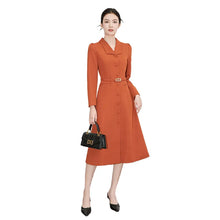 Load image into Gallery viewer, Luxury Office Lady Midi Dress
