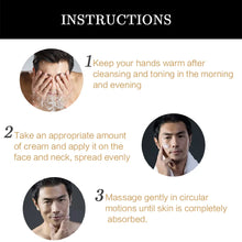 Load image into Gallery viewer, Men's Retinol Collagen Face Cream Skincare Moisturizing Brightening Hydrating Smooth Wrinkles Firming Facial Men Skin Care
