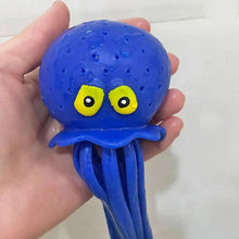 Load image into Gallery viewer, Baby Bath Toys Sponge Water Absorbing Octopus Squeezing Stress Relief Toys Summer Swimming Play Water Bath Toy for Children

