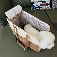 Load image into Gallery viewer, Portable Dog Carrier Cat Dog Outdoor Travel Bag Breathable Pet Carrying Pouch Travel Duffle for Cats Small Dogs Car Seat Carrier
