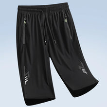 Load image into Gallery viewer, Summer New Joggers Men Shorts Quick Dry Sports Running Shorts Men Fashion Breathable Elastic Waist Board Short Pants Male Bottom
