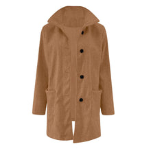 Load image into Gallery viewer, Womens Wool Cardigan Coats With Pockets Ladies Lapel Long Jacket Coat Fashion Solid Casual Winter Jackets for Women Plus Coat
