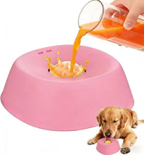 Load image into Gallery viewer, Anti-Choking Slow Feeder Dog Bowl Non-Slip 3/4 Cup - Lick Toy for Liquid Treats Bone Broth Ice Cream Yogurt
