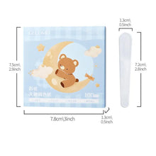 Load image into Gallery viewer, Makeup Mixing Paper,Disposable  Foundation Makeup Palette For Nail Art Eye Shadow Pigment Blending,Makeup Palette Mixing Tray
