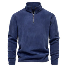 Load image into Gallery viewer, Thick Fleece Zip Neck Pullover
