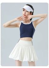 Load image into Gallery viewer, Women‘s Tennis Skirt Summer  High Waist Flared Golf Skirt with Built-in Shorts 2 in 1 Athletic Quick Dry Shorts Skirt Pickleball
