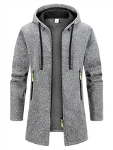 Load image into Gallery viewer, Oversized Streetwear Hooded Zip Jacket
