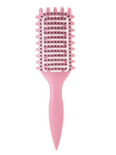 Load image into Gallery viewer, 3 in 1 Curl Define Styling Brush Hollow Out Detangling Hair Brush Tangled Hair Comb Shaping Defining Curls Barber Styling Tools
