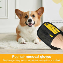 Load image into Gallery viewer, Cat Grooming Gloves Electrostatic Pet Hair Removal Brush for Cleaning Sofa Carpet clothes Double-sided Pet Hair Remover
