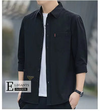 Load image into Gallery viewer, Summer Casual Solid Shirt Men
