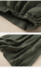 Load image into Gallery viewer, Women's Skirt Cotton Linen Casual Straight Skirts Woman Fashion 2026 Summer Loose Solid Color Button Long Skirts for Women
