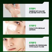 Load image into Gallery viewer, Men Glacier Mud Salicylic Acid Cleanser Long Oil Control Deep Purify Pores Wash Daily Grime Soft Coarse Skin Facial Cleanser
