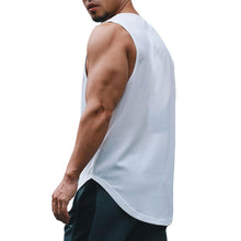 Load image into Gallery viewer, Summer Tank Top Mens Gym Fitness Training Clothing Quick Dry Silm Fit Bodybuilding Sleeveless Shirts Men Fashion Basketball Vest
