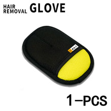 Load image into Gallery viewer, Pet Hair Remover Gloves Electrostatic for Cats Dogs, Reusable Washable Grooming Glove with 2-in-1 Lint Roller Brush - Safe Non-T
