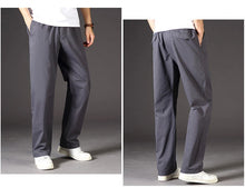 Load image into Gallery viewer, Loose Cotton Cargo Work Pants

