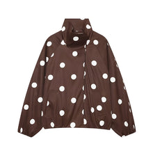 Load image into Gallery viewer, Women's Jackets Fashion Polka Dot Jacket Autumn Women Long Sleeve Loose Jackets Coats Streetwear Female Outerwear Tops
