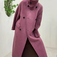 Load image into Gallery viewer, Retro Double-Sided Wool Short Coat
