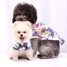 Load image into Gallery viewer, Hawaiian Print Breathable Dog Shirt

