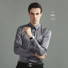 Load image into Gallery viewer, Slim Social Business Shirt Men
