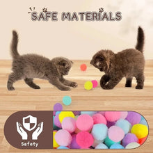 Load image into Gallery viewer, Cat Toys Interactive Launch Training Toy For Pet Kitten Creative Mini Shooting Gun Games Stretch Plush Ball Toys Pet Supplies
