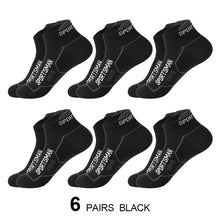 Load image into Gallery viewer, Men’s Cotton Mesh Ankle Sports Socks – 6 Pairs
