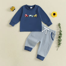 Load image into Gallery viewer, Car Stitch Toddler Set
