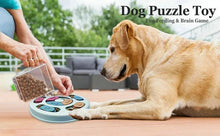 Load image into Gallery viewer, Dog Puzzle Toys Slow Feeder Interactive Increase IQ Food Dispenser Non-Slip Slowly Eating Bowl Cat Dogs Food Games
