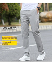 Load image into Gallery viewer, Men's High-Quality Chinos -Cotton Casual Trousers - Breathable Straight Pants (Sizes w28-w40)
