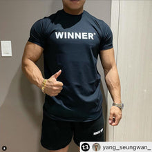 Load image into Gallery viewer, Men Muscle Shirt Slim Fit Bodybuilding Tshirt Men Workout Fitness Shirts Top Tees
