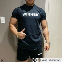 Load image into Gallery viewer, Men Muscle Shirt Slim Fit Bodybuilding Tshirt Men Workout Fitness Shirts Top Tees
