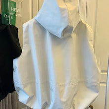 Load image into Gallery viewer, Women Hooded Vests Coats Single Breasted Loose Casual Tops Spring Autumn Korean Simple All-match Breathable Waistcoat
