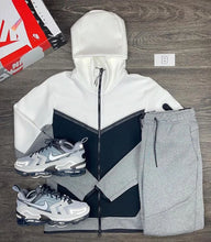 Load image into Gallery viewer, Luxury Brand Men Tracksuits 2-piece Set Black Sports Suit Tracksuits Jogging Men's Clothing Sweatpants Zip Sweatshirts Techwear
