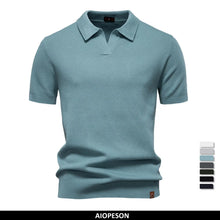 Load image into Gallery viewer, Premium Solid Summer Golf Polo
