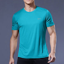 Load image into Gallery viewer, Running Shirts Soccer Shirts Men's Jersey Sportswear Mens Jogging T-Shirts Quick Dry Compression Sport T-Shirt Fitness Gym
