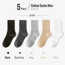 Load image into Gallery viewer, Combed Cotton Business Crew Socks
