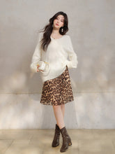Load image into Gallery viewer, Elegant Wool Knit Skirt Set
