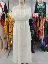 Load image into Gallery viewer, Boho Chic White Maxi Dress
