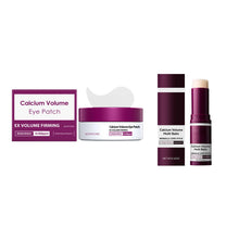 Load image into Gallery viewer, Calcium Skincare Set Anti-Aging Calcium Volume Facial Serum Eye Patches Multi Balm Fade Fine Lines Reduce Dark Circles Nourishes
