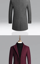 Load image into Gallery viewer, Slim Wool Blend Long Coat
