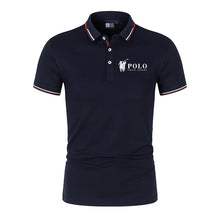 Load image into Gallery viewer, Men's premium summer polo shirt, quick drying, breathable, casual, business fashion, sports, short sleeved, men's clothing

