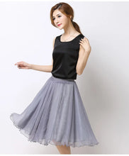 Load image into Gallery viewer, Silk Pleated High Waist Midi
