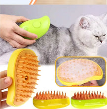 Load image into Gallery viewer, Cat Dog Steamy Brush Steam Brush Electric Sprayer for Massage Pet Grooming Tool Shedding 3 in 1 Electric Sprays Massage Combs
